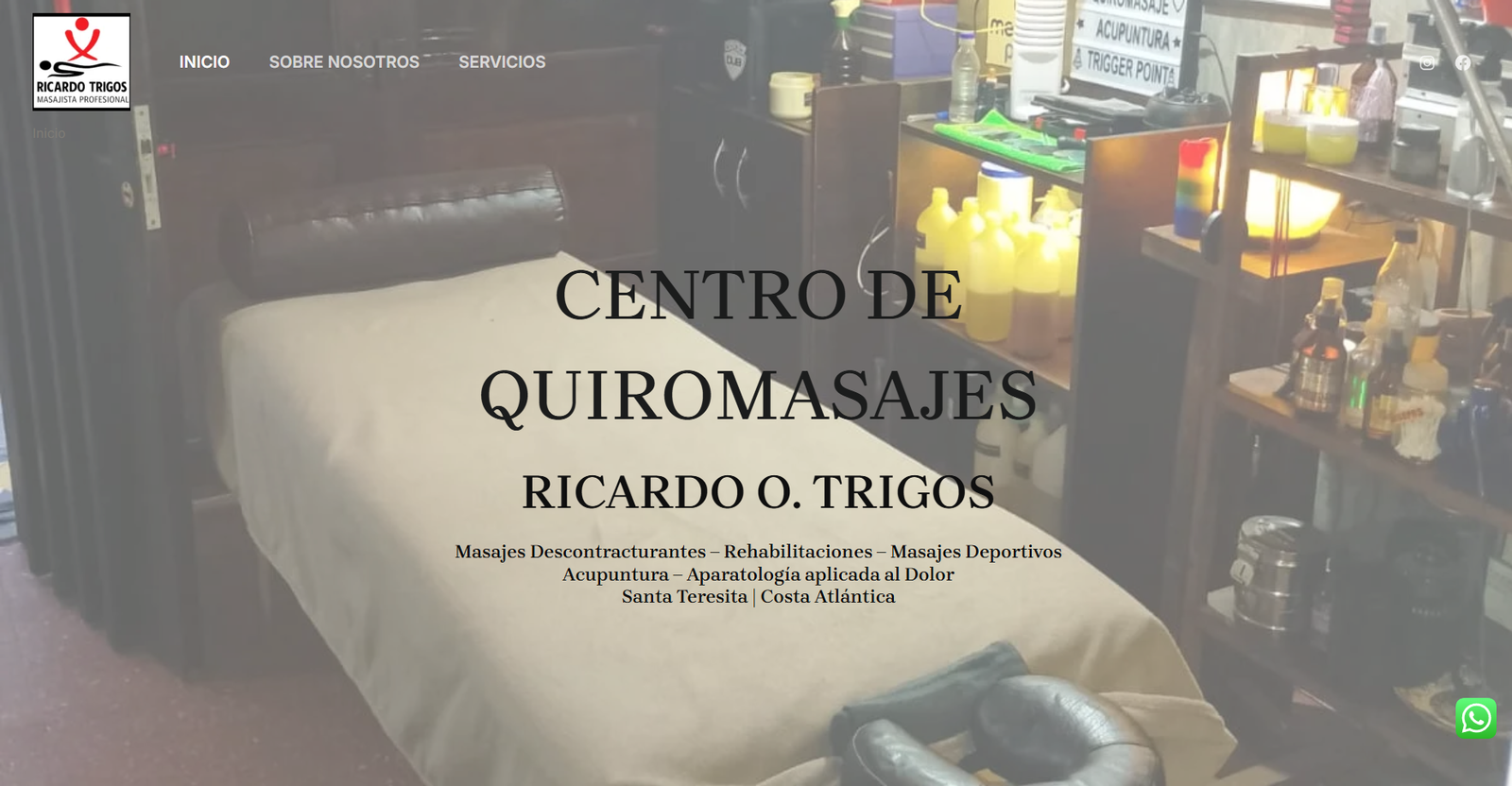 RICARDO TRIGOS
CENTRO DE QUIROMASAJES